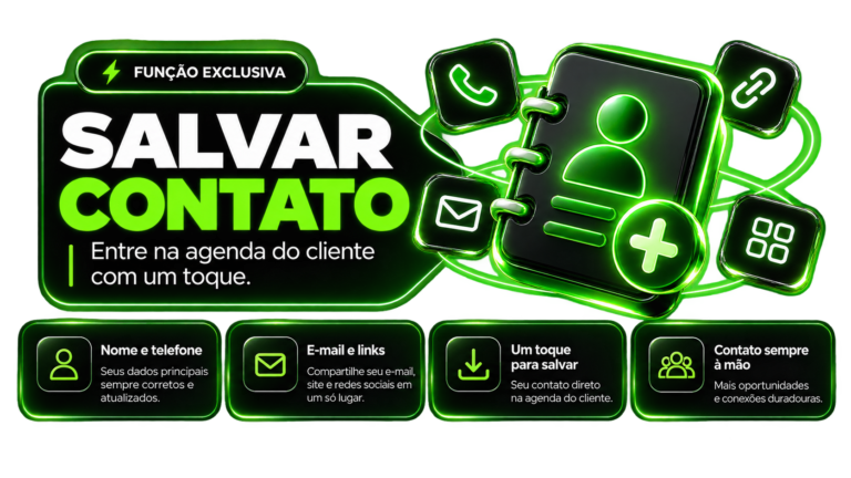 Função salvar contato