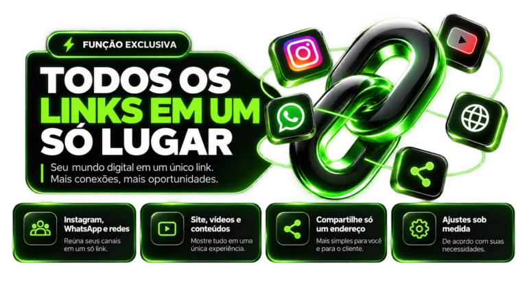 Função com todos os links reunidos